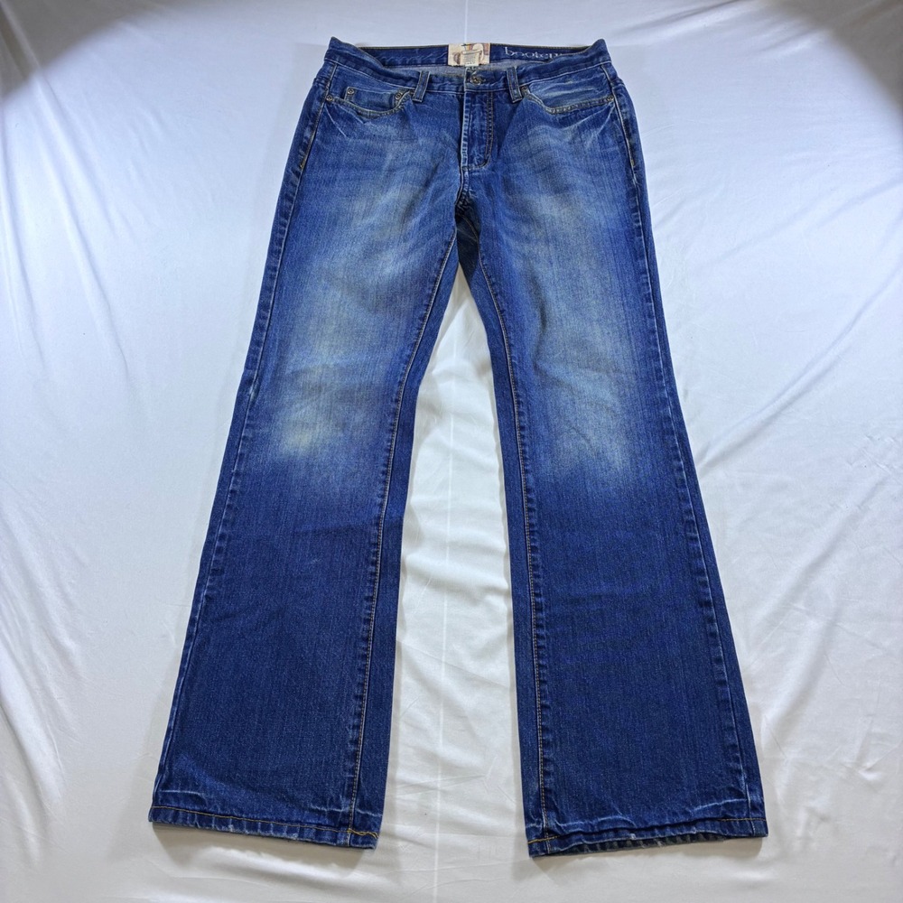 Vintage OP Ocean Pacific Bootcut Jeans Mens 32x32 Medium Wash Blue Denim Y2K